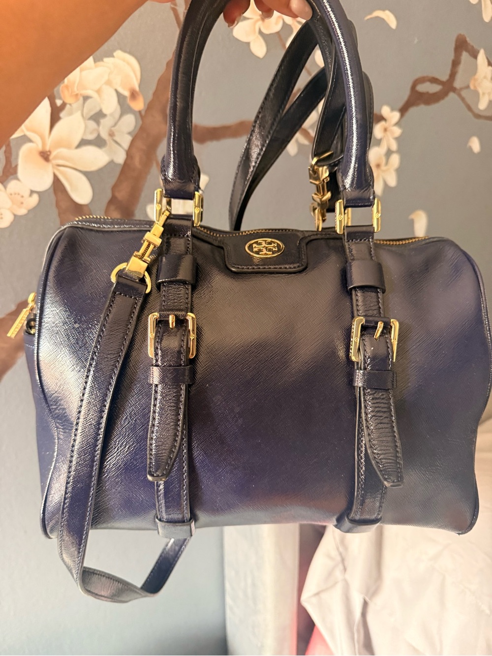 Tory Burch Robinson Double Zip Satchel